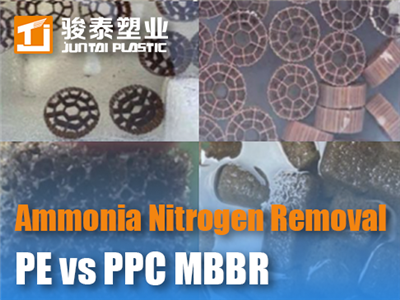 Удаление аммиачного азота: набивки из полиэтилена и PPC MBBR в сточных водах